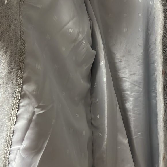 Vintage Lee Sands Angora Cardigan–Pearl Beaded Floral Embroidery–Made in Korea - Picture 10 of 16